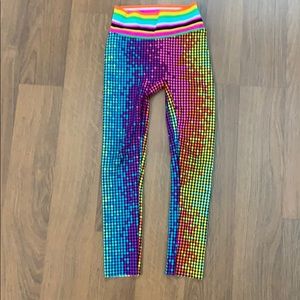 K-Deer disco dot kids legging